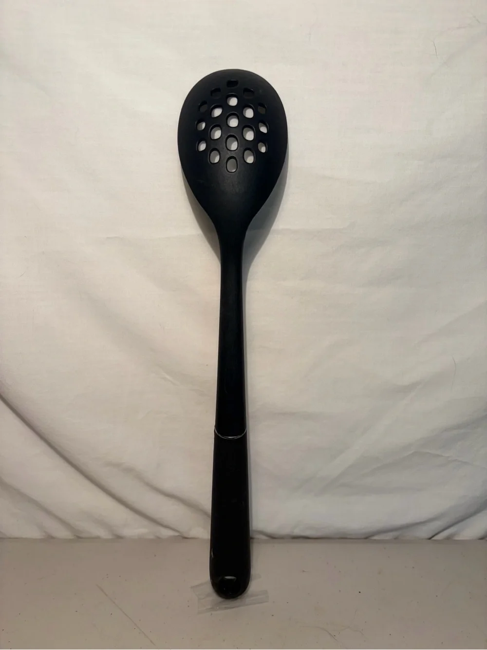 OXO Black Slotted Kitchen Spoon - utensil